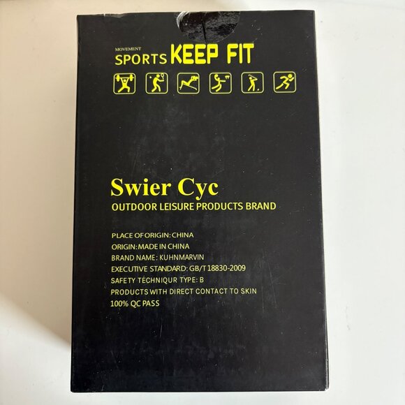 Swier Cyc Cooling Arm Sleeves 4 Pack Outdoor Sports Black - Picture 4 of 6